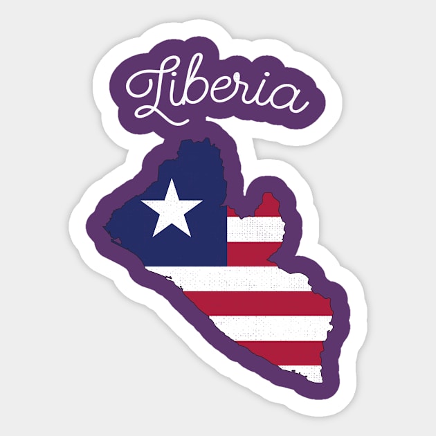 Liberia Sticker by phenomad